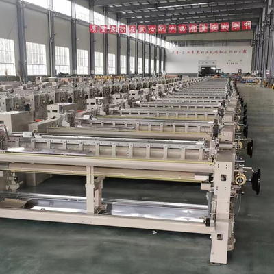 280cm Elektronik Yüksek Hızlı Tezgah Çift Nozullu Su Jeti Tezgah Dokuma Makinesi