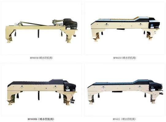 Tek Nozullu Hava Jet Tezgah Mekanizması Kumaş 1000 RPM Su Jeti Makine Tekstili