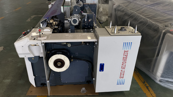 Yatay Kumaş Kumaş Rulo Sarma Makinesi İplik Büküm Su Jeti Makinesi Tekstil
