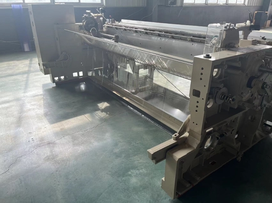 1200 RPM Küçük Dokuma Makinesi Çift Nozullu Yüksek Hızlı Su Jeti Tezgahı Dobby