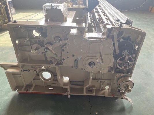 1200 RPM Küçük Dokuma Makinesi Çift Nozullu Yüksek Hızlı Su Jeti Tezgahı Dobby